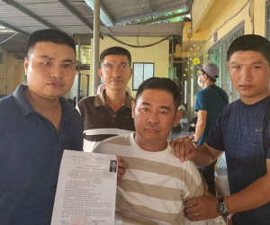 Bắt người đàn ông bị truy nã đặc biệt
