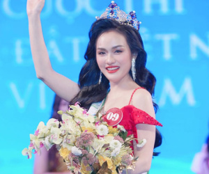 Cựu giám đốc ngân hàng đăng quang Mrs Earth Vietnam 2024