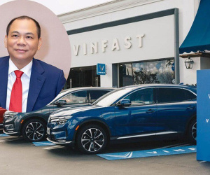 Tỷ phú Phạm Nhật Vượng lập công ty mua bán và cho thuê ôtô điện