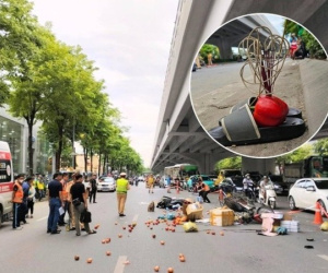 Bát nhang hình quả ớt và những giọt nước mắt chua xót của mẹ nam thanh niên tử vong trong vụ tai nạn trên đường Phạm Văn Đồng, Hà Nội