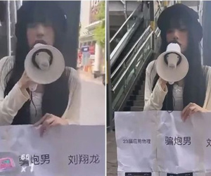 Cô gái đứng giữa đường, phát sóng trực tiếp để tố cáo kẻ tấn công tình dục