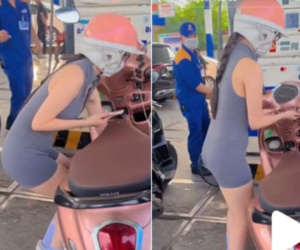Đi đổ xăng bị quay lén, cô gái Bình Dương sốc khi clip phát tán khắp nơi