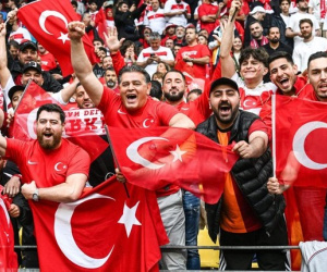 200.000 CĐV Thổ Nhĩ Kỳ khiến cảnh sát Đức lo lắng trước thềm tứ kết EURO 2024