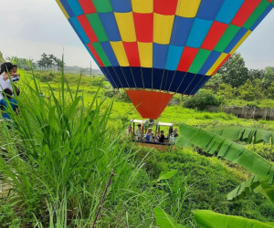 Sự thật thông tin rơi khinh khí cầu chở nhiều người ở Hà Nội