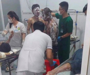 Lại nổ tại công ty gỗ ở Bình Dương