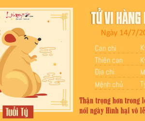 Tử vi Chủ nhật ngày 14/7/2024 của 12 con giáp: Thân bức xúc, Tý có tiền