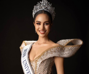 Nhan sắc quyến rũ của tân Hoa hậu Hoàn vũ Thái Lan 2024