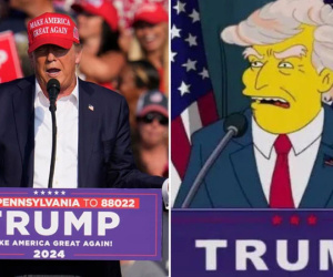 'Dự báo' ông Trump bị tấn công từ nhiều năm trước, cảnh phim trong The Simpsons khiến nhiều người rùng mình