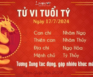 Tử vi 12 con giáp hôm nay - thứ 4 ngày 17/07/2024: Dần tích cực, Mùi hạnh phúc