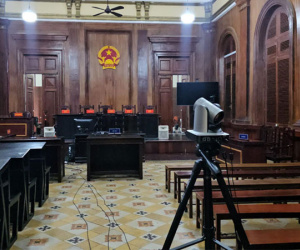 Xử đại án đăng kiểm: 254 bị cáo, tận dụng cả hành lang để bố trí chỗ ngồi