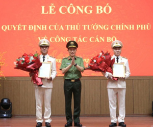 Thủ tướng bổ nhiệm 2 Thứ trưởng Bộ Công an