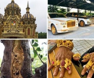 Thú chơi ngông 'đốt vàng' khác người của đại gia Việt
