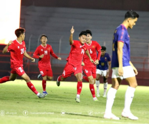 Trọng tài 'cướp trắng' bàn thắng, U19 Việt Nam cưa điểm U19 Myanmar