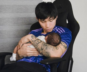 Vừa gia nhập MXH, con trai Đoàn Văn Hậu đã có lượng fan khủng