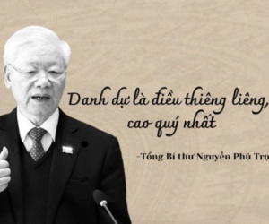 Câu nói của Tổng Bí thư Nguyễn Phú Trọng được chia sẻ nhiều nhất: 'Danh dự là điều thiêng liêng, cao quý nhất'