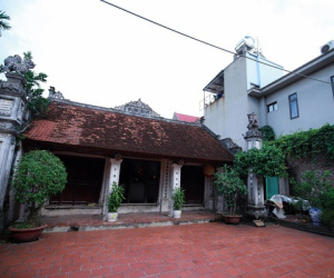 Cận cảnh nếp đơn sơ nhà thờ dòng họ Nguyễn Phú
