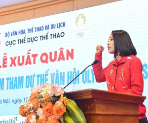 Những bóng hồng xinh đẹp của TTVN tại Olympic Paris