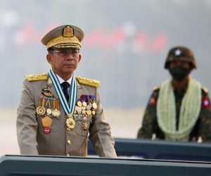 Tướng quân đội Myanmar làm quyền tổng thống