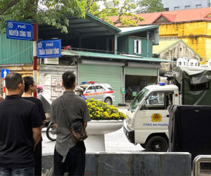 Người dân đến Nhà tang lễ Quốc gia trước ngày Quốc tang để tiễn biệt Tổng Bí thư Nguyễn Phú Trọng