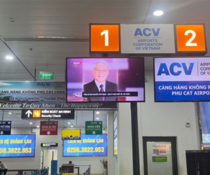 Các sân bay tăng nguồn lực phục vụ chuyến bay đưa, đón đoàn đại biểu dự Lễ Quốc tang