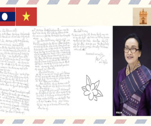 Bức thư đặc biệt Phu nhân Tổng Bí thư, Chủ tịch nước Lào gửi Phu nhân Tổng Bí thư Nguyễn Phú Trọng