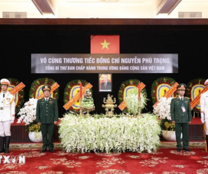 Quốc tang Tổng Bí thư Nguyễn Phú Trọng: Lễ viếng tại Thành phố Hồ Chí Minh