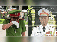 Những người chiến sĩ, tiêu binh nén nước mắt trực trào để hoàn thành nhiệm vụ tại Lễ Quốc tang Tổng Bí thư Nguyễn Phú Trọng