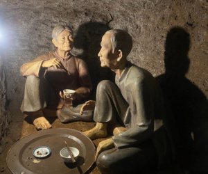 Bên trong địa đạo lớn nhất Quảng Trị