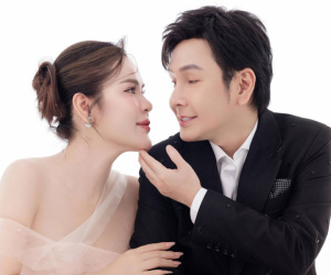 'Bạn gái' NSƯT Vũ Luân: Bọn em sẽ luôn nắm chặt tay, xa nhau có 1 tiếng thôi mà đã mệt mỏi rồi
