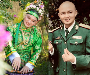Trung tá là em ruột danh hài Xuân Hinh, nối nghiệp anh nhưng kín tiếng, sống một mình ở tuổi U50