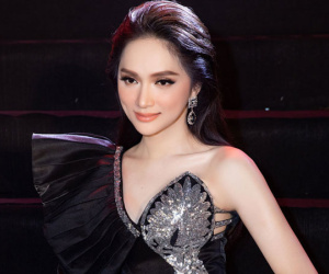 Hương Giang trả lời như thi ứng xử khi được hỏi về tình trạng mối quan hệ hiện tại: Tích cực và hạnh phúc!
