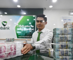Thu nhập bình quân nhân viên ngân hàng Vietcombank gần 41 triệu đồng/tháng
