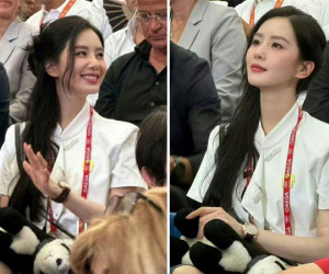 Khán đài Olympic 2024 nóng bừng vì nữ cổ động viên đẹp xuất sắc