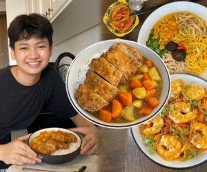 Bé trai là 'bếp trưởng gia đình' nấu ăn ngon như ngoài hàng, hội mẹ bỉm thi nhau nhận làm 'con rể'