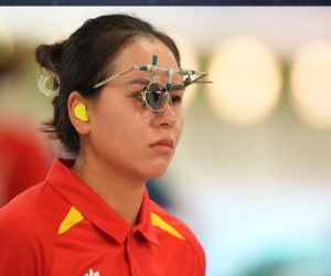 Vượt qua cả siêu xạ thủ Hàn Quốc Kim Yeji, Trịnh Thu Vinh thẳng tiến vào vòng tranh huy chương Olympic
