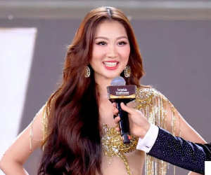 Full phần thi ứng xử nhận 'bão phẫn nộ' của Tân Miss Grand Vietnam Võ Lê Quế Anh