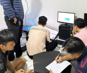 Hàng chục công an tấn công 4 căn nhà cho thuê, bắt 14 đối tượng lừa đảo qua mạng tiền tỷ của 23.000 người: Ai là bị hại liên hệ ngay!