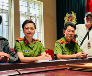 Diễn viên Kiều Anh nhờ anh trai công an phụ đạo khi vào vai đội trưởng trọng án