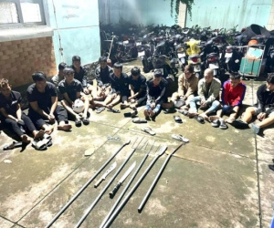Công an vây bắt hội 'Kiến lửa 6789' ở Bình Dương