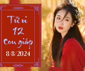 Tử vi thứ 5 ngày 8/8/2024 của 12 con giáp: Sửu thận trọng, Dần vướng mắc