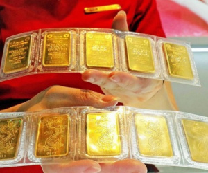 Giá vàng miếng SJC 'bốc hơi' 1,3 triệu đồng/lượng
