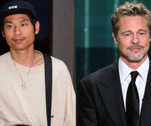 Brad Pitt bất lực với Pax Thiên