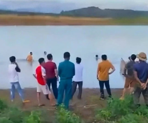 Lao mình xuống hồ cứu 2 trẻ nhỏ, một phụ nữ mang bầu chết đuối thương tâm