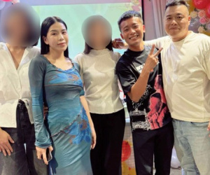 Hình ảnh chấn động: Tôn Bằng quàng vai thân thiết với Quang Linh Vlogs, phản ứng của Hằng Du Mục thế nào?