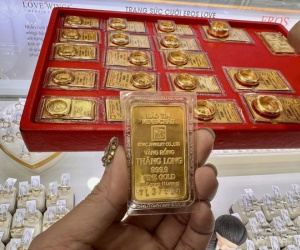 Giá vàng SJC giảm mạnh
