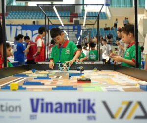 Vinamilk truyền cảm hứng về phát triển bền vững qua cuộc thi Robot lớn nhất năm dành cho học sinh cả nước