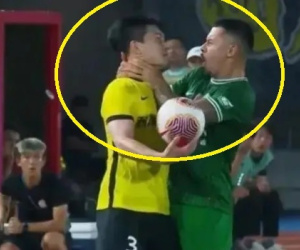 Tuyển thủ Trung Quốc bị loại khỏi ĐTQG sau hành vi bóp cổ đối thủ gây chấn động dư luận