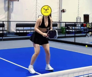 Vụ gái xinh bị chụp lén trên sân Pickleball gây tranh cãi nhất hiện nay: Oan uổng quá