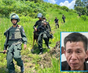 Đang ăn cơm tối, gã chồng dùng súng bắn thẳng vào mặt vợ