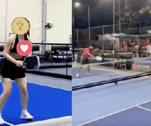 Giữa lùm xùm người chơi Pickleball 'khoe thân, làm màu', gái xinh mặc áo chống nắng kín mít: Vậy đủ uy tín chưa!